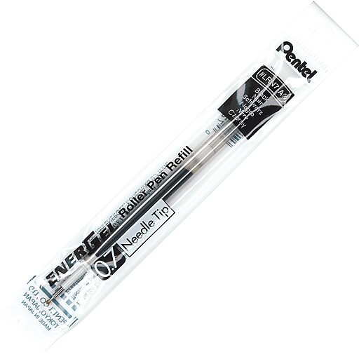 Pentel® Medium Gel® Refill For Pentel Energel Pens, Each, Black Staples