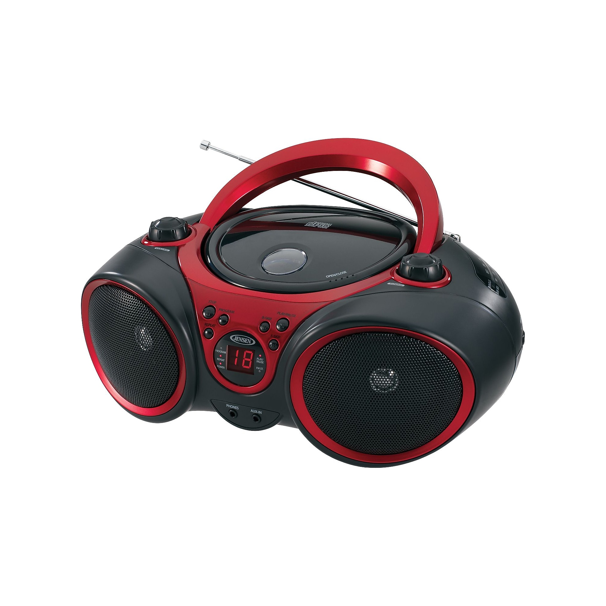 Jensen Portable Stereo Compact Disc Player With AM/FM Stereo Radio Sansujyuku sansujyuku.com