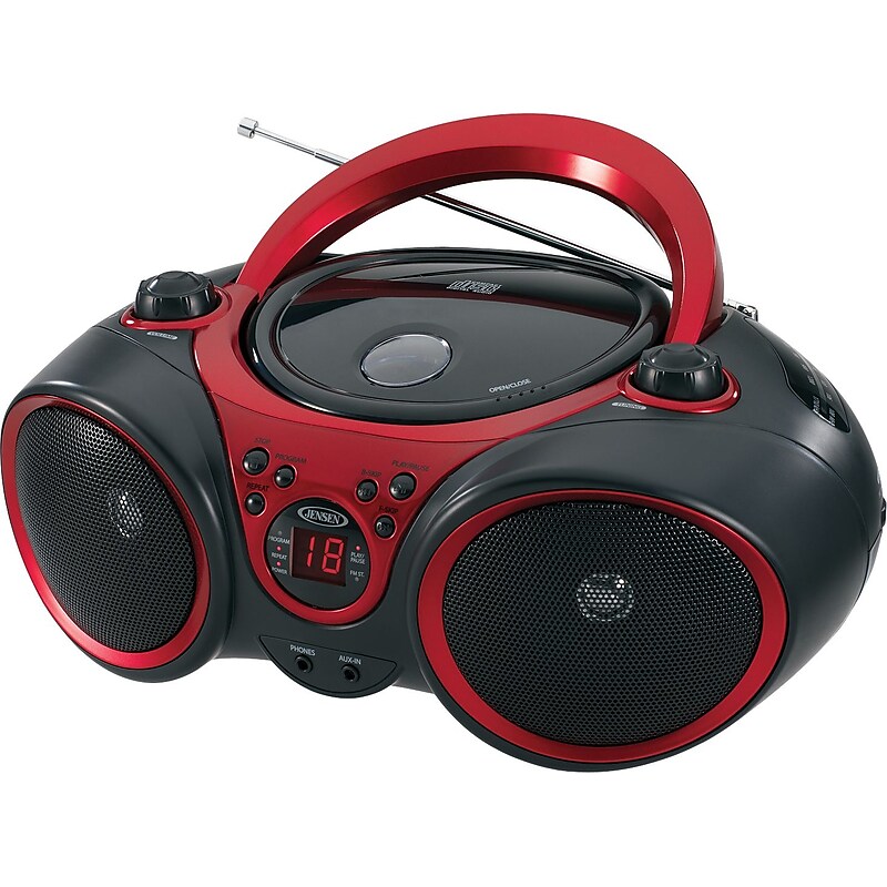 Jensen Portable Stereo Compact Disc Player With AM/FM Stereo Radio image 1