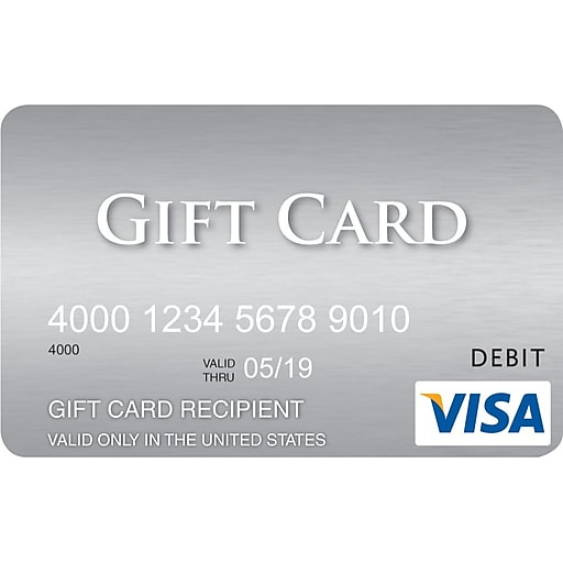 Prepaid Visa Gift Card, Visa debit cards