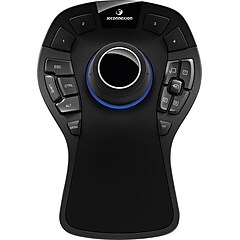3Dconnexion SpaceMouse Compact Ambidextrous USB Mouse, Black