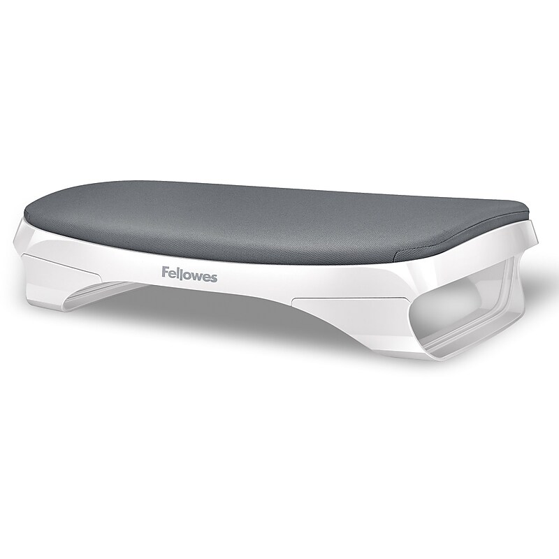 Fellowes I-Spire Series Footrests, White/Grey (9311701) image 1