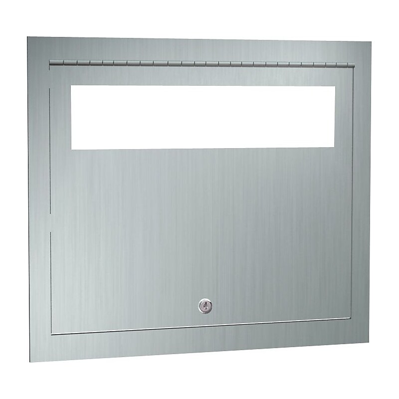ASI Toilet Seat Cover Dispenser, Multifold, Silver (10-0477) image 1