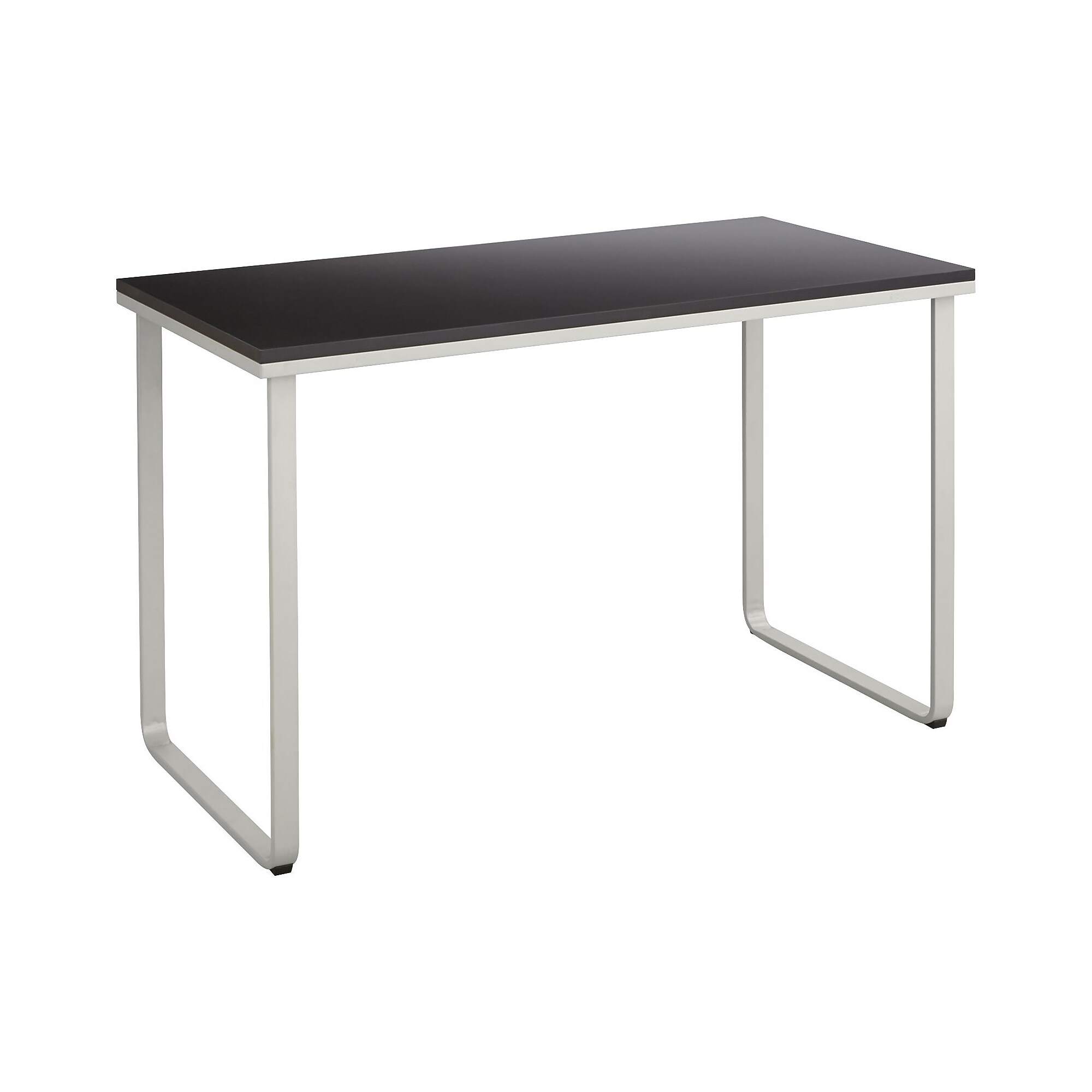 Safco 47″ Steel Table Desk, Black/Silver (1943BLSL) Sansujyuku sansujyuku.com