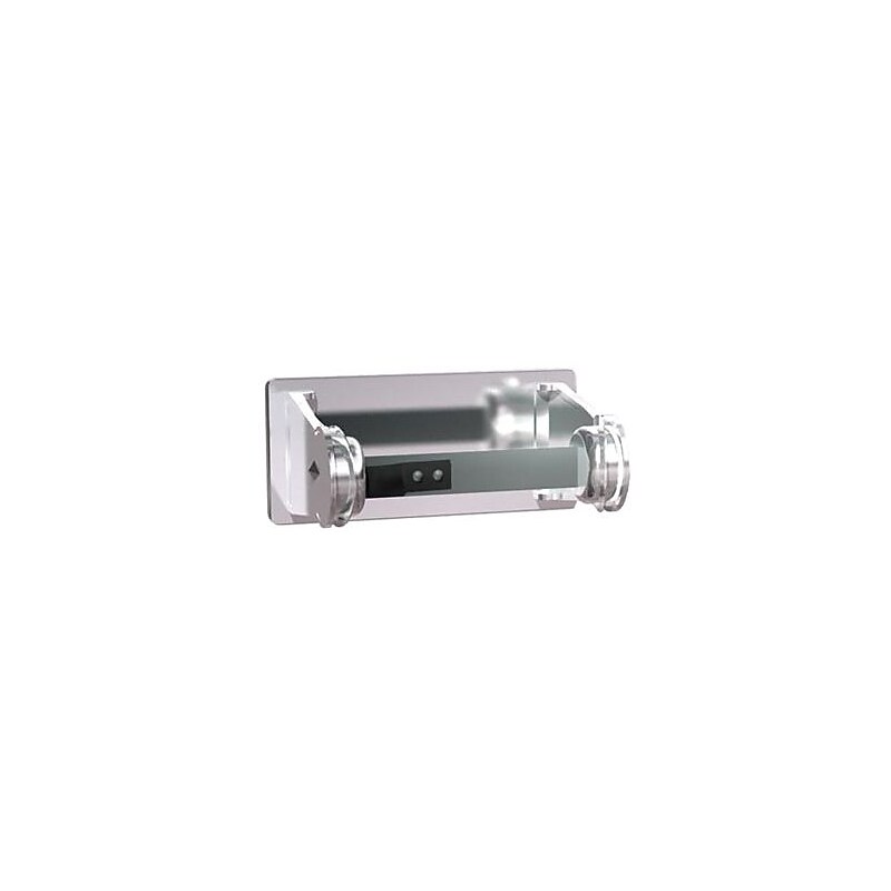 ASI® Single Toilet Tissue Holder, Surface Mounted, Chrome, 2 3/4"H x 4 1/4"W x 6"D image 1
