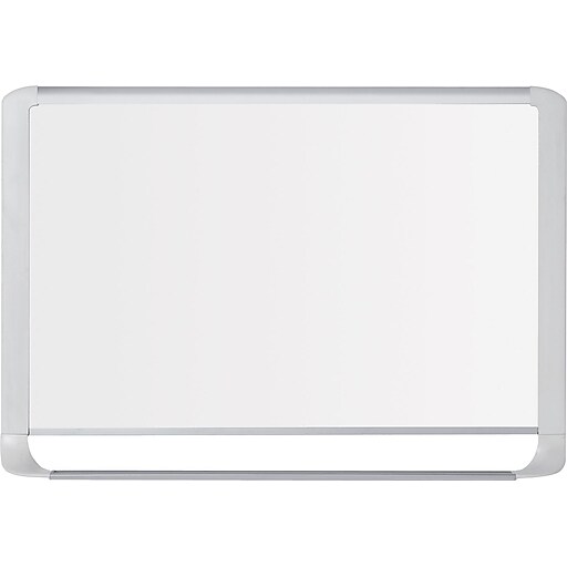 Mastervision Gold Ultra Steel DryErase Whiteboard, Aluminum Frame, 3