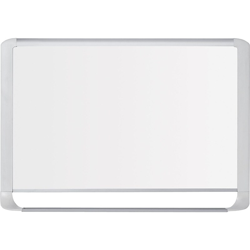 Mastervision Gold Ultra Steel Dry-Erase Whiteboard, Aluminum Frame, 3' x 2' (MVI030205) image 1