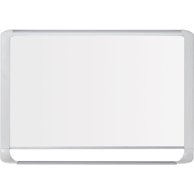 MasterVision® Gold Ultra™ 36" x 48" x 7/10" Steel Magnetic Dry Erase Boards, White (MVI050205) image 1