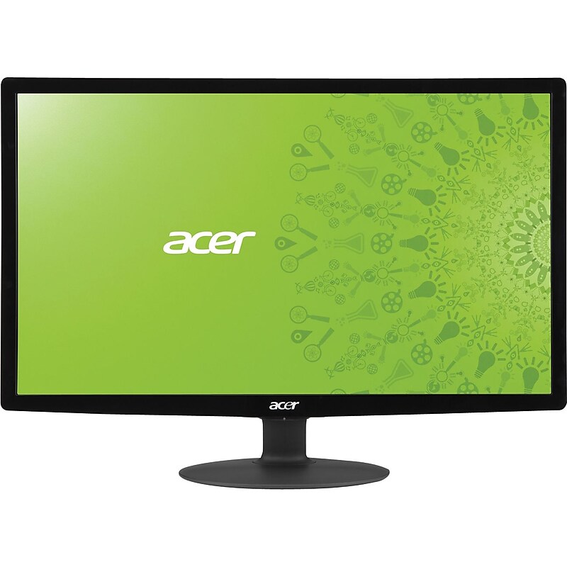 Acer S241HL UM.FS1AA.001 24" LED Monitor, Black image 1