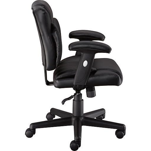 Staples Telford II Luxura Managers Chair, Black Staples