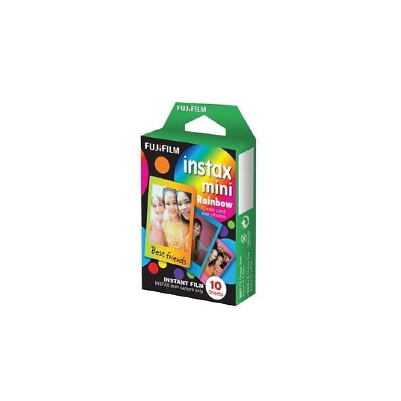 FujiFilm Instax Mini Rainbow Instant Film image 1