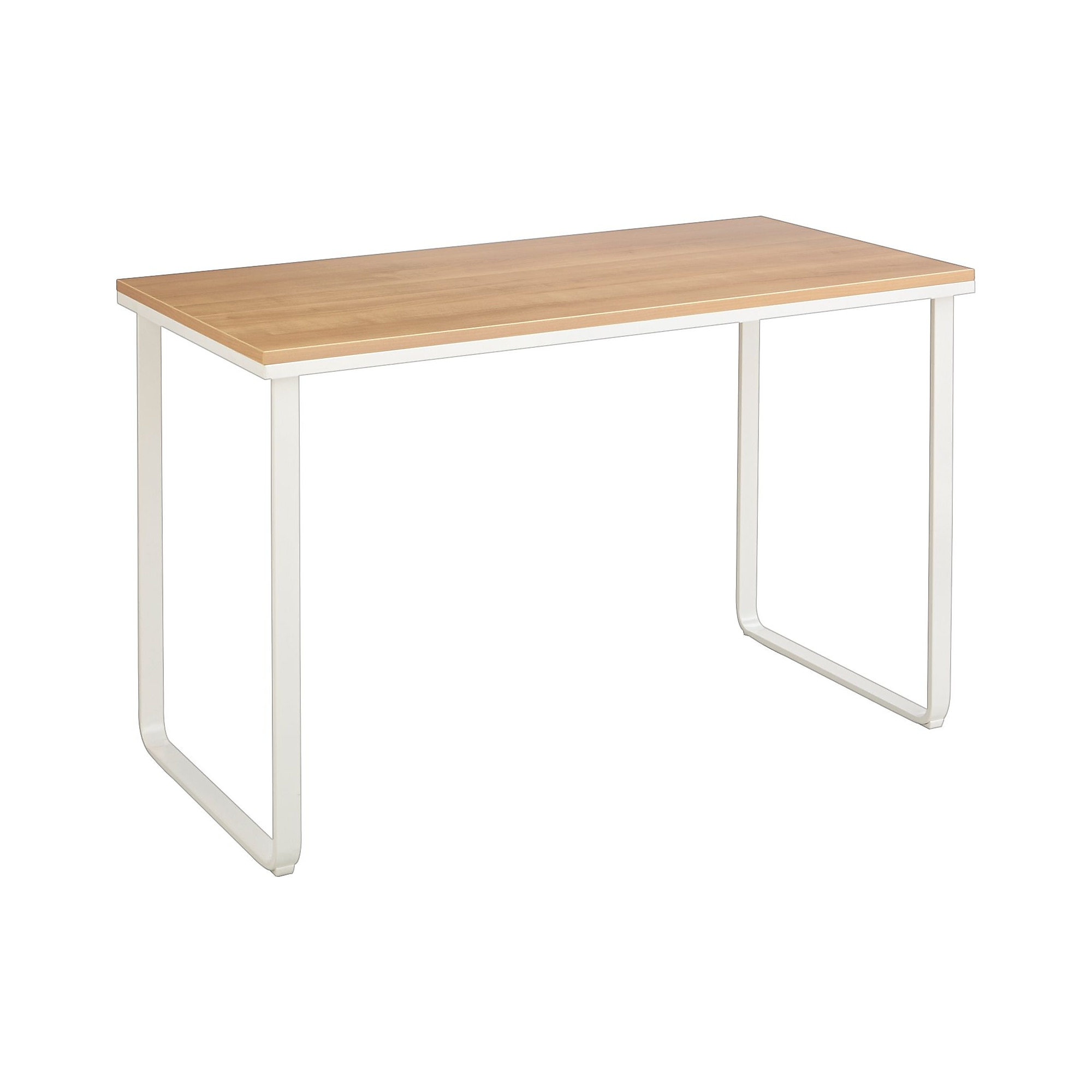 Safco 47″ Steel Table Desk, Beech/White ( 1943BHWH) Sansujyuku sansujyuku.com
