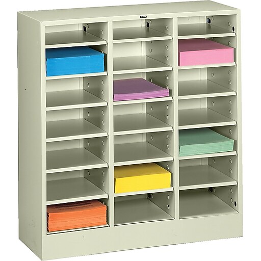 Tennsco Literature Organizer, 30.6", Putty (TNN4075PY) Staples