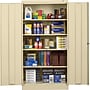 Tennsco 72" Steel Storage Cabinet with 5-Shelves, Putty (7218-PY)~#|#~s0783122_sc7