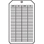 Accuform 5 3/4" x 3 1/4" Cardstock Equipment Status Tag "EMERGENCY..", Green/Black On White, 25/Pack (MGT207CTP)~#|#~s0784677_sc7