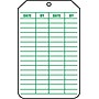 Accuform 5 3/4" x 3 1/4" RP-Plastic Status Tags "SAFETY..", Green On White, 25/Pack (TRS315PTP)~#|#~s0784786_sc7