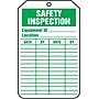 Accuform 5 3/4" x 3 1/4" RP-Plastic Status Tags "SAFETY..", Green On White, 25/Pack (TRS315PTP)~#|#~s0784787_sc7