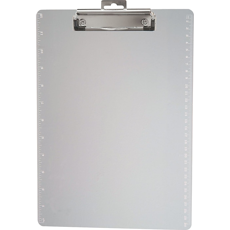 Officemate Plastic Clipboard Letter Size, Clear (83016) image 1