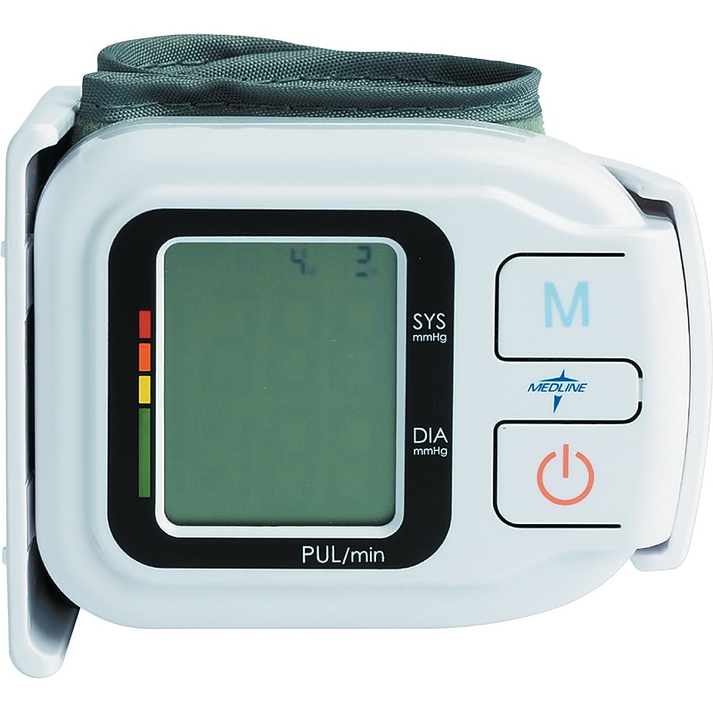 Automatic Digital Wrist Blood Pressure Monitor, One Size Fits All image 1