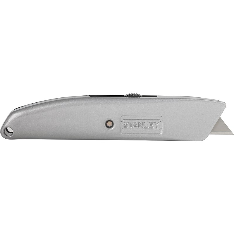 Heavy-Duty Metal Utility Knife, Retractable Blade  (12/Case) image 1