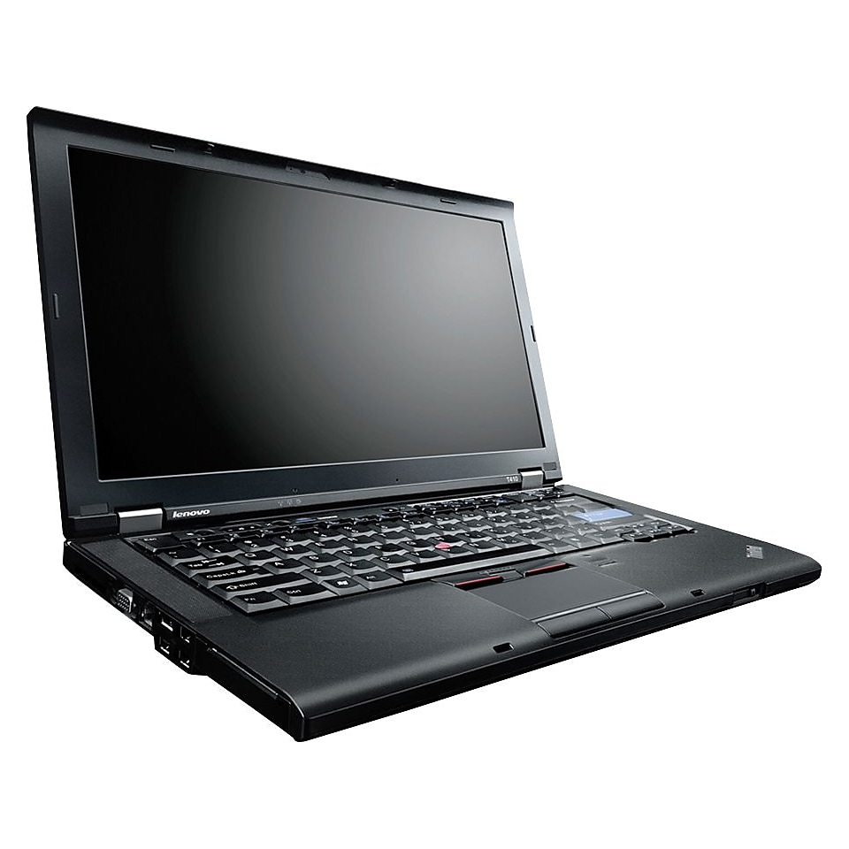 Refurbished Lenovo ThinkPad T410 14.1, 160GB Hard Drive, 4GB Memory, Intel Core i5, Win 7 Home