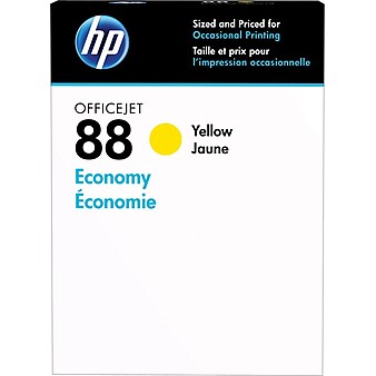 HP 88 Yellow Economy Ink Cartridge (D8J39AN)