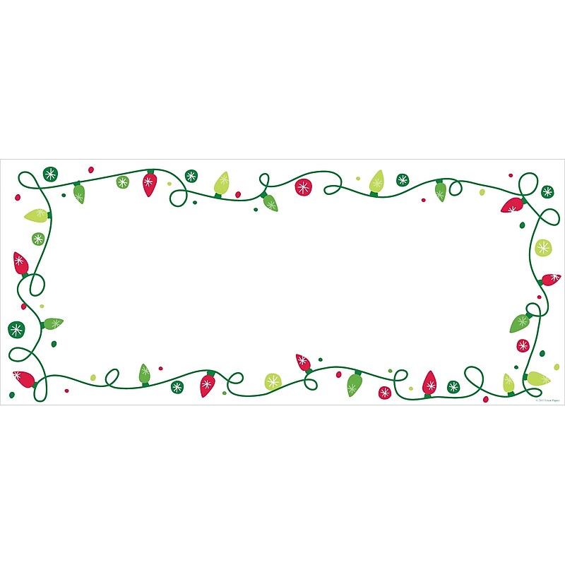 Great Papers® Holiday Card Envelopes String Of Lights Elope, 40/Count image 1