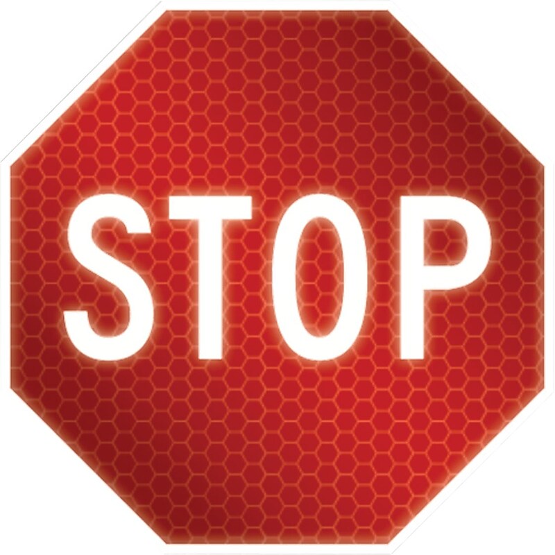 Accuform Prismatic Reflective "STOP" Regulatory Traffic Sign, 18" x 18", Aluminum (FRR036) image 1