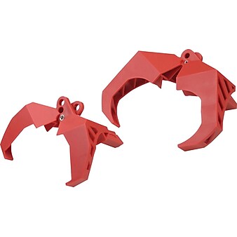 Accuform Signs® STOPOUT® Ball Valve Lockout For 1.5" - 2" Ball Valve, Red