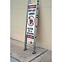 Accuform Ladder Shield 87" x 13" Vinyl Bilingual Wrap "DANGER DO NOT..", Red/Black On White (KLB761)~#|#~s0789017_sc7