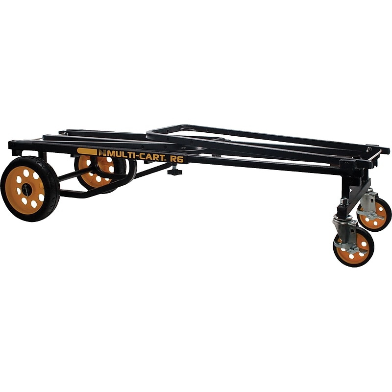 Advantus 8-Way Multi Cart Hand Truck, 500-lb. Capacity, Black (86201) image 1