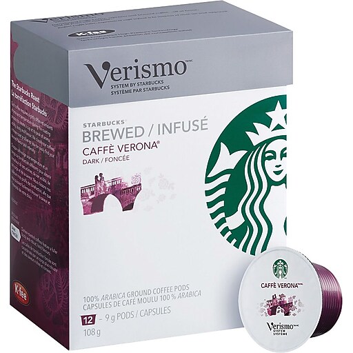 starbucks caffe verona coffee pods