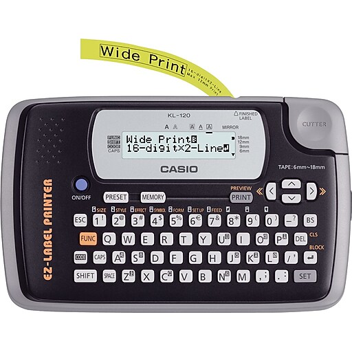 Shop Staples for Casio KL120 Label Maker
