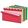 Pendaflex Ready-Tab Reinforced Recycled Hanging File Folder, 2" Expansion, 5-Tab Tab, Legal Size, Assorted Colors, 20/Box~#|#~s0790311_sc7