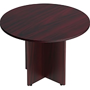 Offices To Go 42" Dia. Superior Laminate Round Conference Table, American Mahogany (TDSL42RAML)