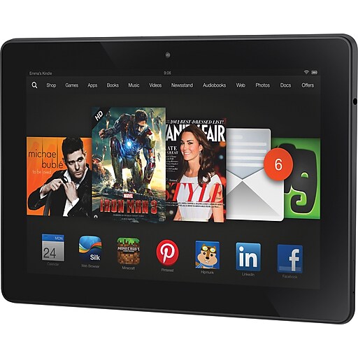 Kindle Fire HDX 8.9" 16GB Tablet, Wifi Staples