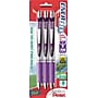 Pentel EnerGel RTX Retractable Gel Pens, Medium Point, 0.7mm, Purple Ink, 3/Pack (BL77BP3V)~#|#~s0792626_sc7