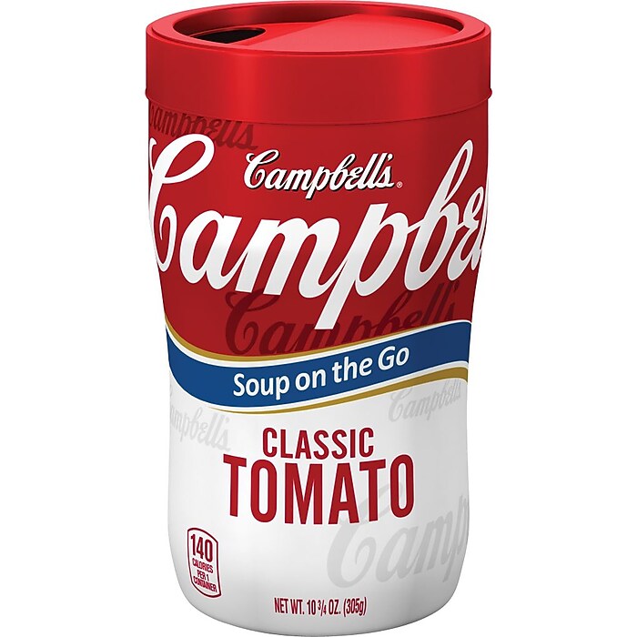 キャンベルスープ Campbell’s SOUP 2020 Tomato Campbell's Tomato Soup, 10.75 oz Can, Vegan, Made with Six