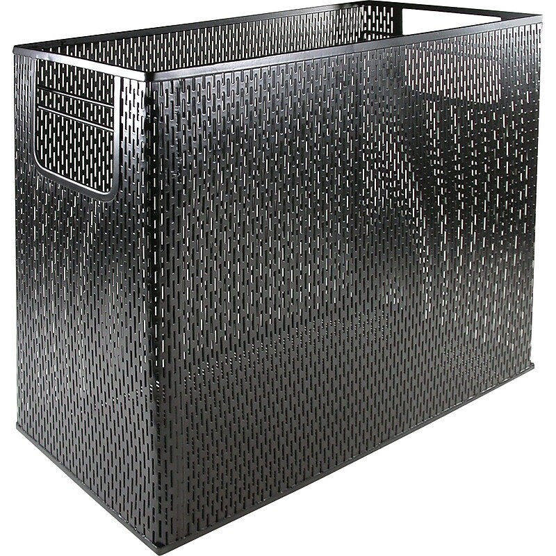 Artistic Urban Collection Punched Metal Desktop File,  Black (ART20010) image 1