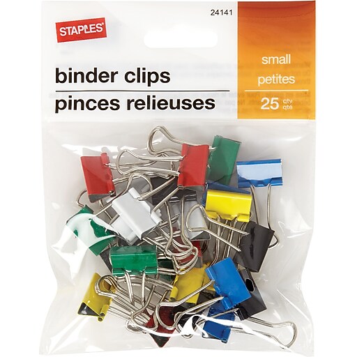 Staples® Binder Clip Small 25 PK Core at Staples