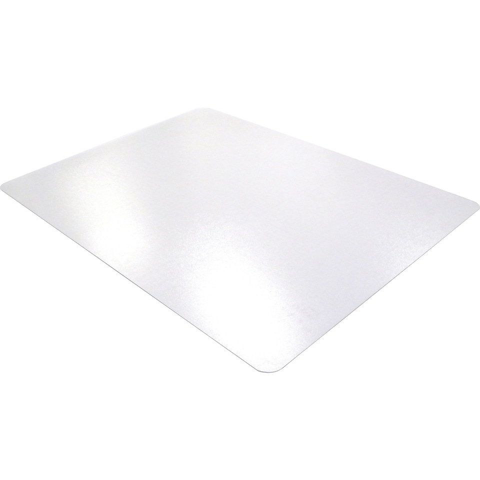 Cleartex Ultimat Polycarbonate Rectangular Chairmat for Hard Floors (48 X 53)