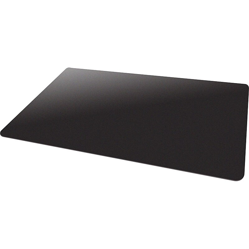 Deflecto Blackmat Vinyl Chair Mat Studded, Rectangle, 45"x53", Black image 1