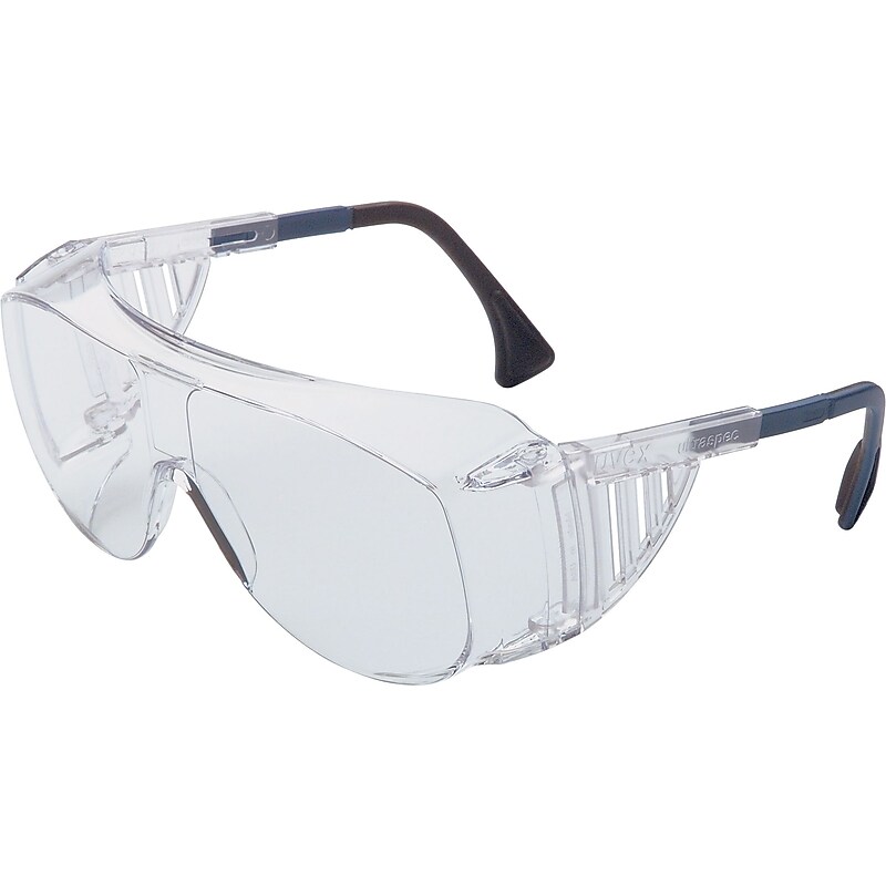 Sperian Ultra-spec® OTG Safety Glasses, Adjustable Temples, Anti-Scratch, Hard Coat, Clear image 1
