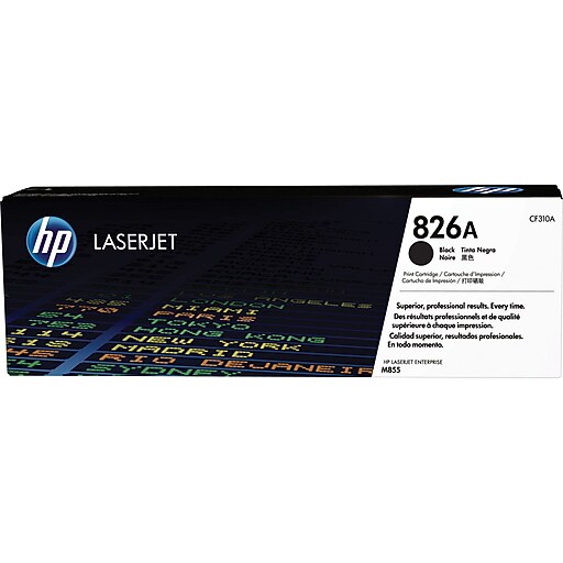 HP 826A Black Standard Yield Toner Cartridge (CF310A) Staples