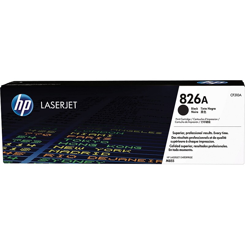 HP 826A Black Standard Yield Toner Cartridge (CF310A) image 1