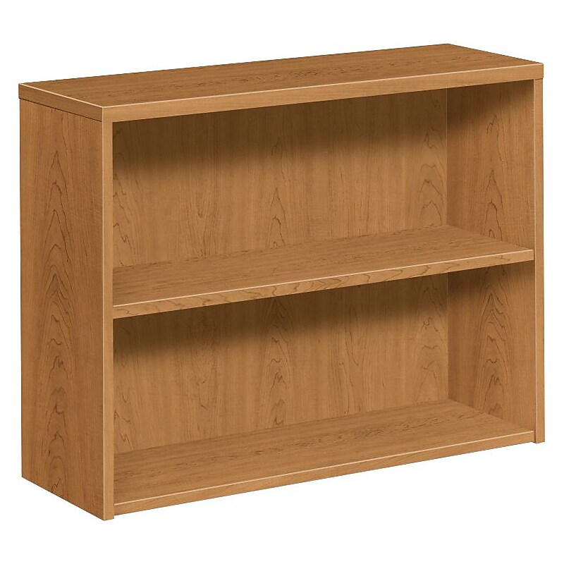 HON 10500 Series 2-Shelf Bookcase, 29 5/8"H x 36"W x 13 1/8"D, Harvest (H105532CC) image 1