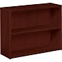 HON 10500 Series 2-Shelf Bookcase, 29 5/8"H x 36"W x 13 1/8"D, Mahogany (H105532NN)~#|#~s0802698_sc7