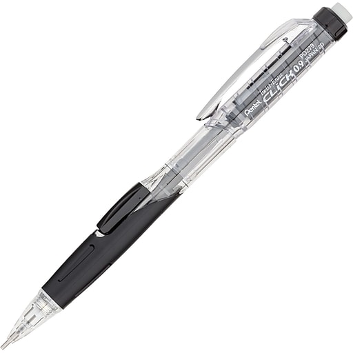 Pentel TwistErase Click Mechanical Pencil, 0.9mm, 2 Medium Lead