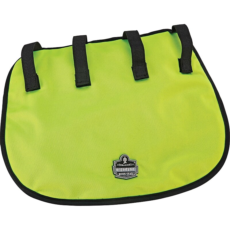 Ergodyne Chill-Its 6670CT Hard Hat Sun Shade Attachment, Lime (12523) image 1