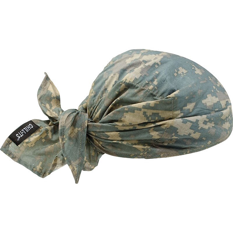 Chill-Its 6710 Evaporative Cooling Towel, Camo, One Size, 6/Carton (12582) image 1